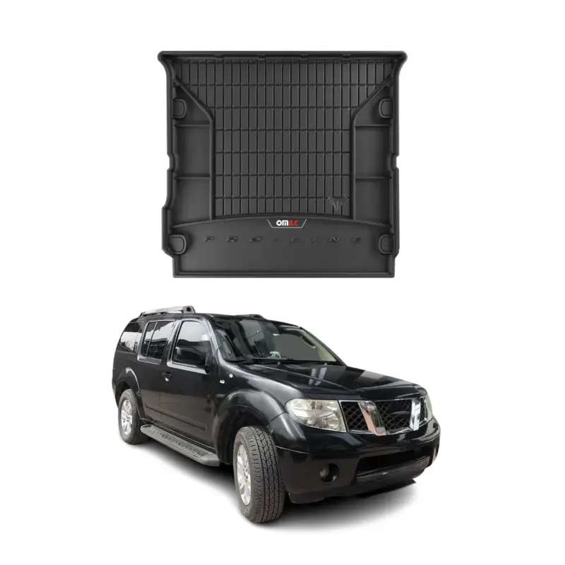 Must-Have OMAC Gummi Kofferraumwanne für Nissan Pathfinder 2005-2014 Klappbare 3.Reihe