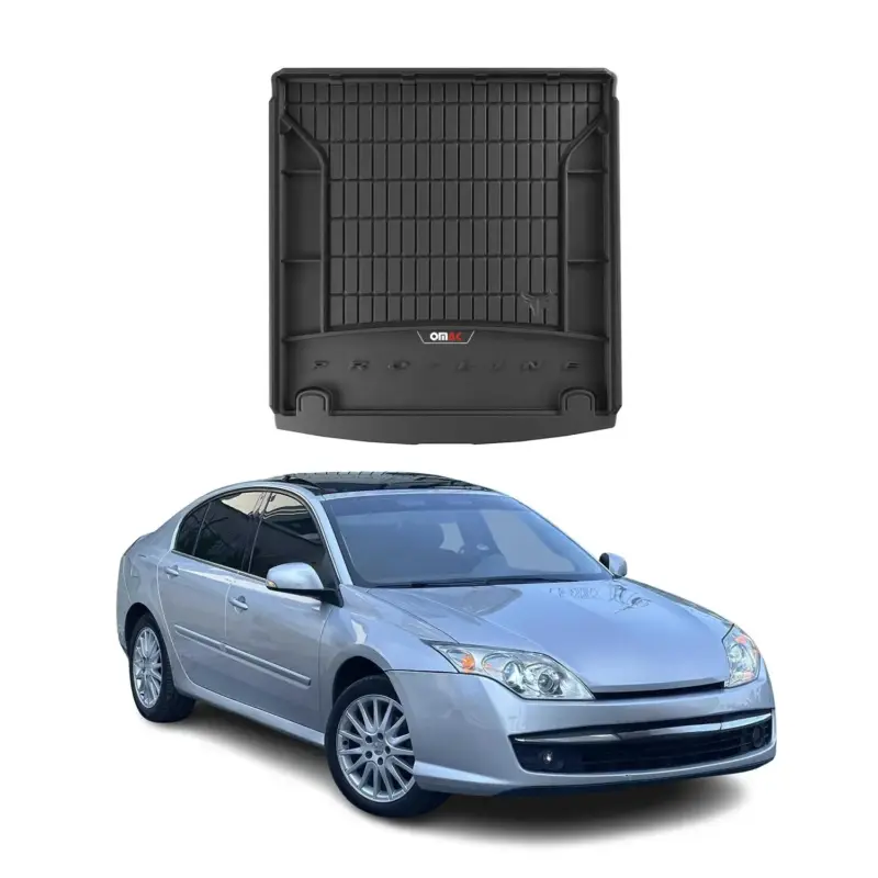 Highlight OMAC Gummi Kofferraumwanne für Renault Laguna Grandtour 2007-2015 TPE Schwarz