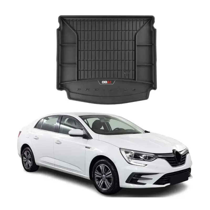 Top-Preis OMAC Gummi Kofferraumwanne für Renault Megane Grandtour 2016-2022 TPE Schwarz