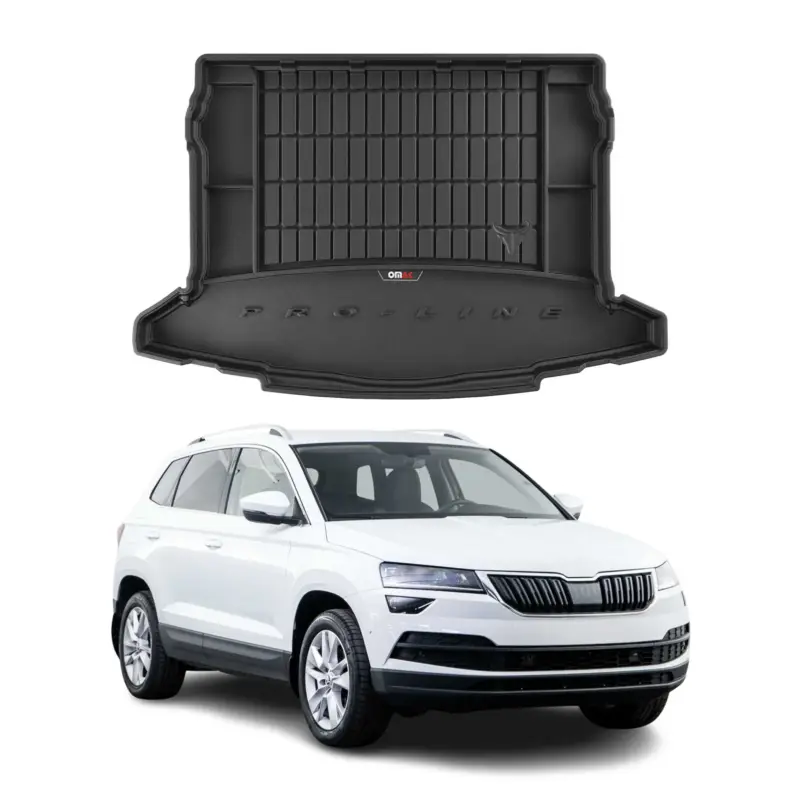 Schneller Versand OMAC Gummi Kofferraumwanne für Skoda Karoq 2017-2026 Untere TPE Laderaumwanne