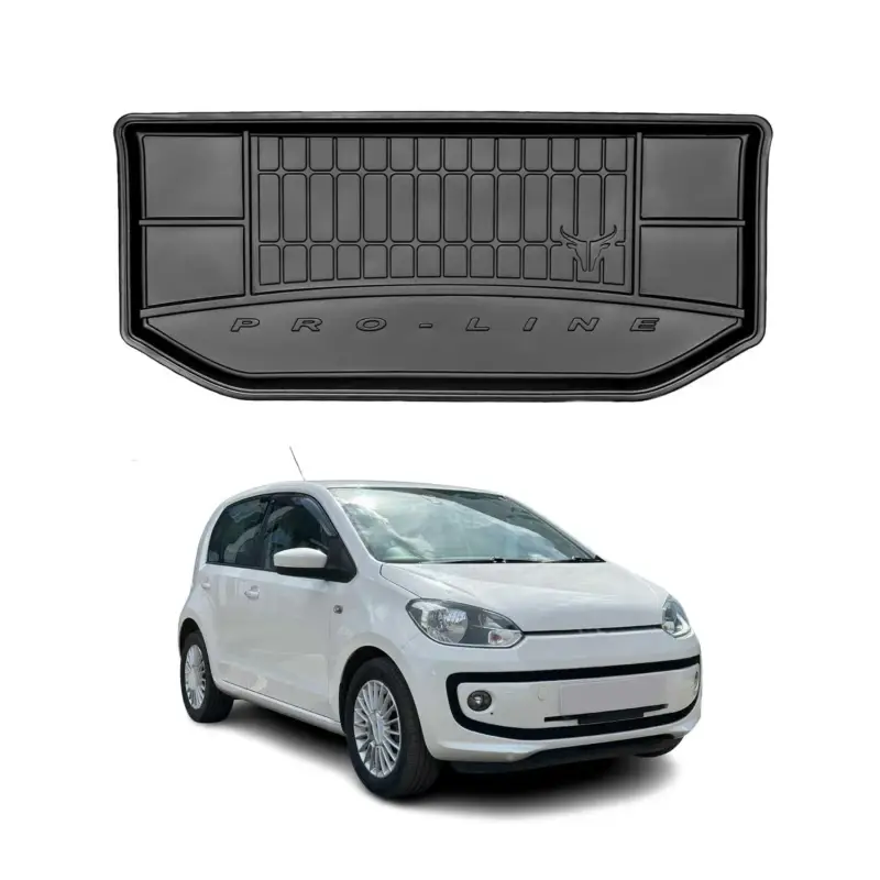 OMAC Gummi Kofferraumwanne für VW Up 2011-2023 TPE Laderaumwanne Schwarz Mega-Angebot