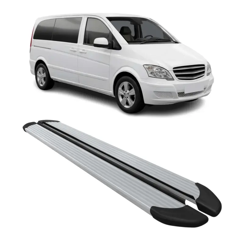 Seitenschweller Trittbretter Schweller für Mercedes Viano W639 2003-14 L1 L2 Alu Sofort Bestellen