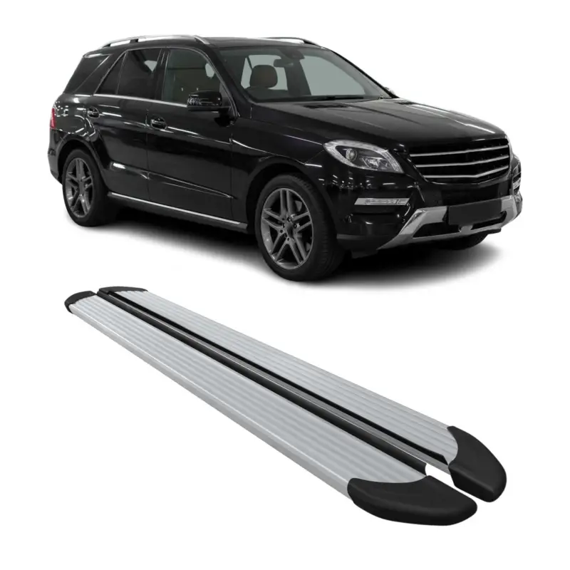 Angebot Seitenschweller Trittbretter Schweller für Mercedes M Klasse W166 2012-2019 Alu