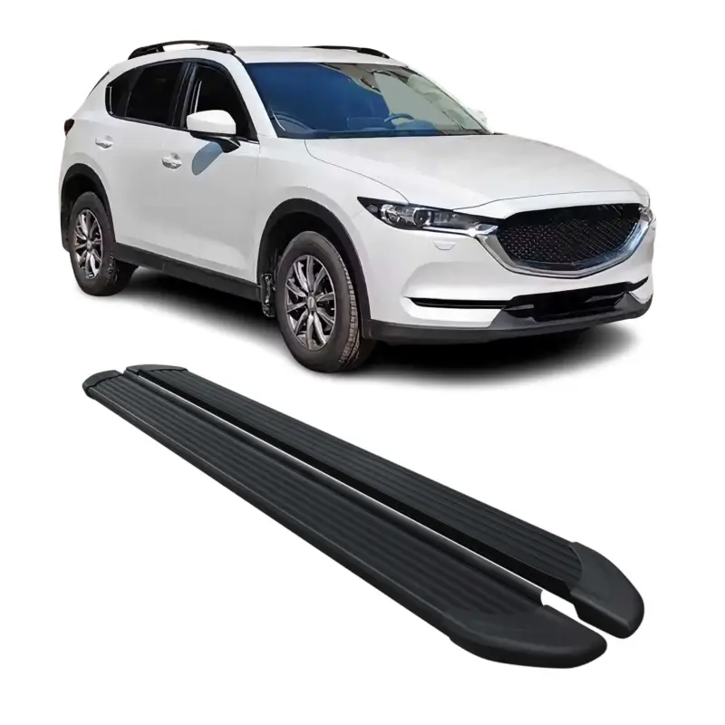 Bestseller Seitenschweller Trittbretter Schweller für Mazda CX-5 2017-2025 Alu Schwarz