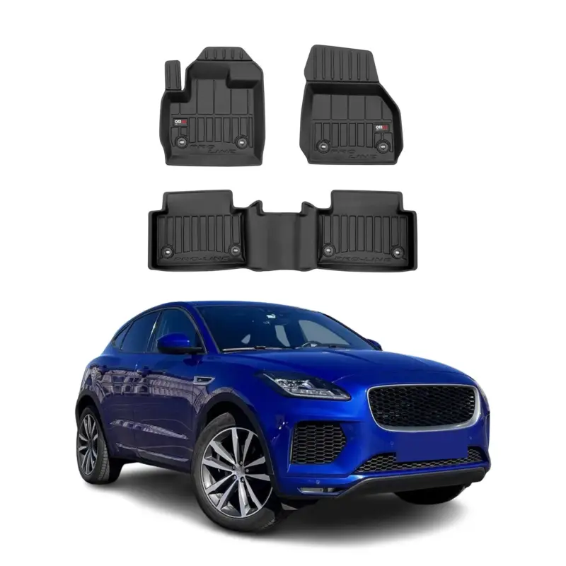 Günstig OMAC Gummi Fußmatten für Jaguar E-Pace 2018-2024 Premium TPE Automatten 3tlg