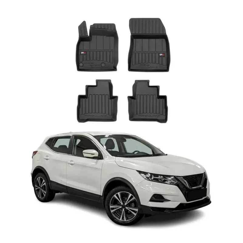 Neu Im Sortiment OMAC Gummi Fußmatten für Nissan Qashqai 2021-2026 Premium TPE Automatten 4tlg