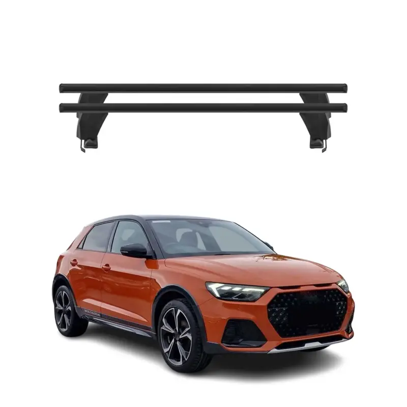 Menabo Dachträger für Audi A1 City Carver Allstreet 2019-2026 50kg Alu Schwarz Preiswert