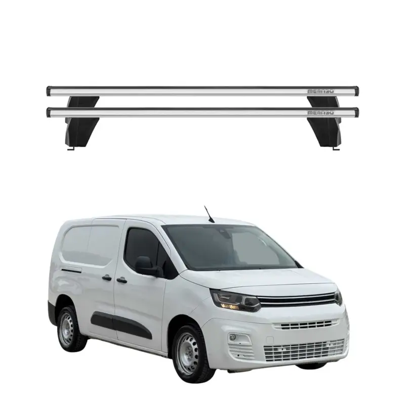 Menabo Dachträger Grundtäger für Citroen Berlingo 2018-2026 75kg Alu Silber 2x Sonderangebot