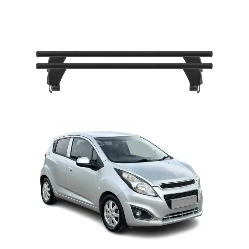 Jetzt Bestellen Menabo Dachträger Grundtäger für Chevrolet Spark M400 2015-2022 50kg Alu Schwarz