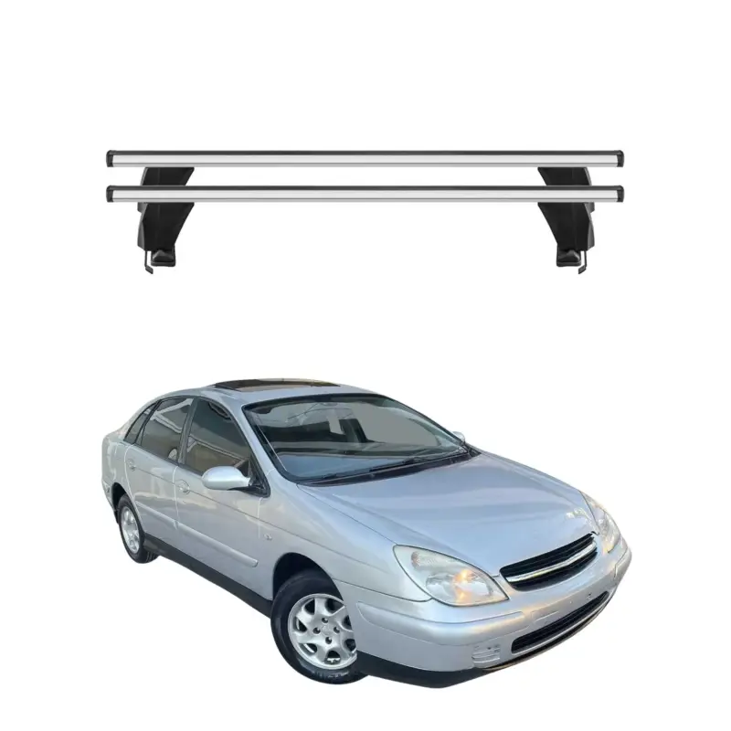 Letzte Chance Menabo Dachträger Grundtäger für Citroen C5 2000-2007 50kg Alu Silber 2 tlg