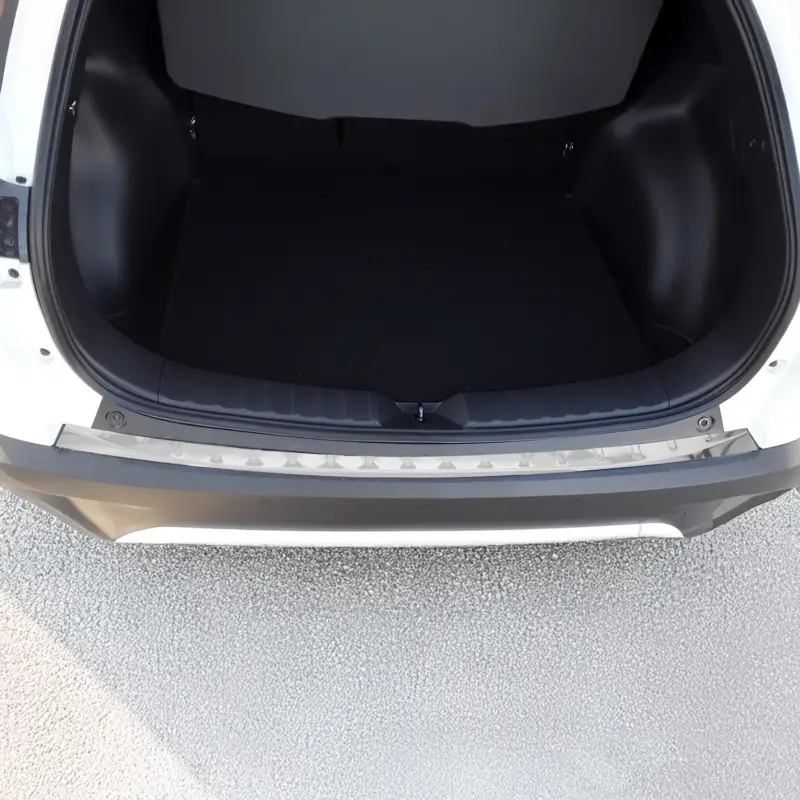 Markenprodukt Ladekantenschutz Stoßstange für Toyota Corolla Cross 2021-2026 Edelstahl Chrom