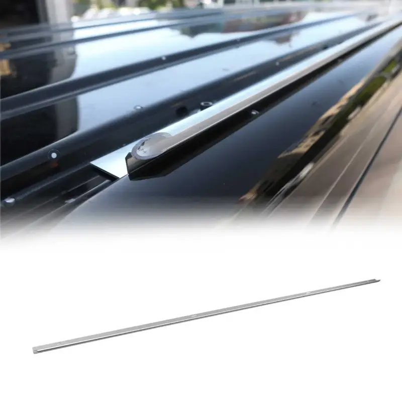 Highlight Sonnensegel Kederschiene für VW T7 Transporter Caravelle ab 2024 L1 Silber Alu