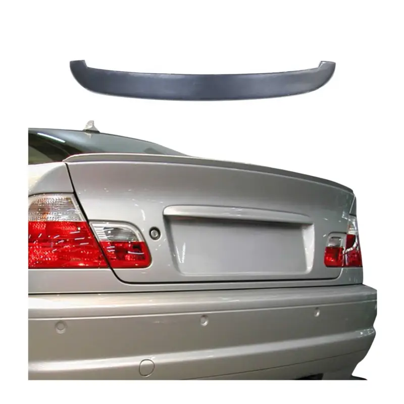 Heckspoiler Dachspoiler Hecklippe für BMW 3er E46 Limo 1998-2007 ABS Lackiert 1x Echt