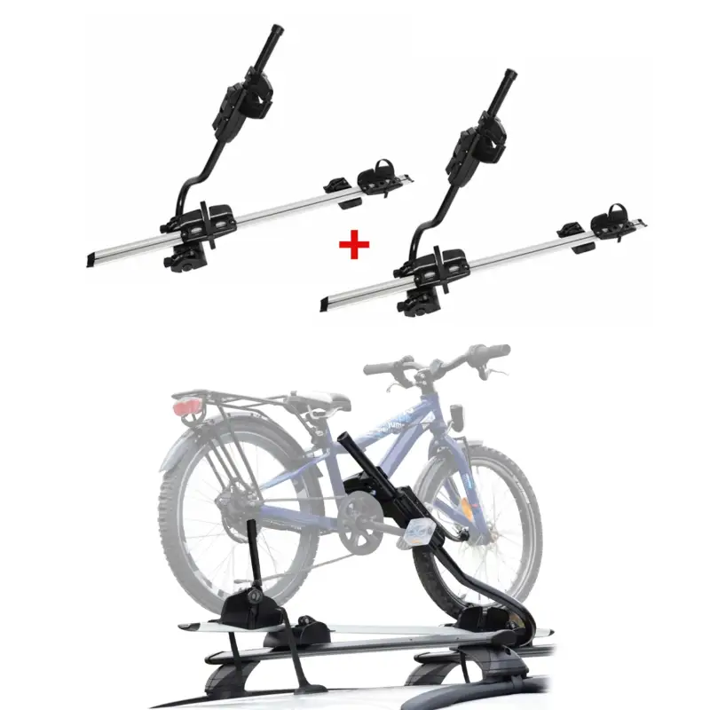 Aktuell Fahrradträger Farad P-Style Dachfahrradträger bis 25 kg ABE Stahl 2tlg