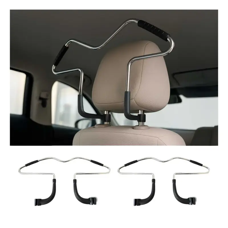 Top-Preis Kleiderbügel Reisebügel Autokleiderbügel für Auto PKW KFZ Kleiderstange 2x