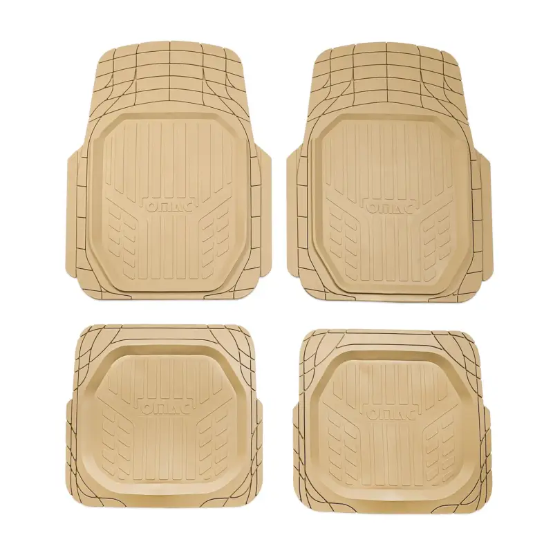 Sale Fußmatten 3D Automatten für VW Tayron 2024-2026 5 Sitze 2.Reihe Gummi Beige