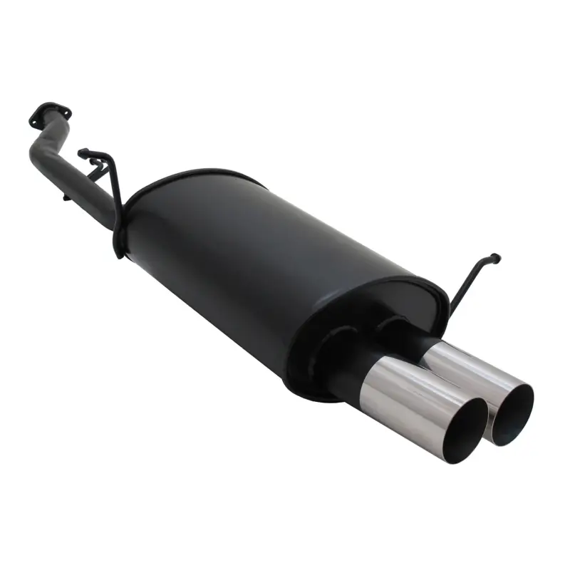 Novus Sportauspuff für BMW E36 Compact 316i 75kw 1994-1999 2x76mm RL-Design ABE Finale Aktion