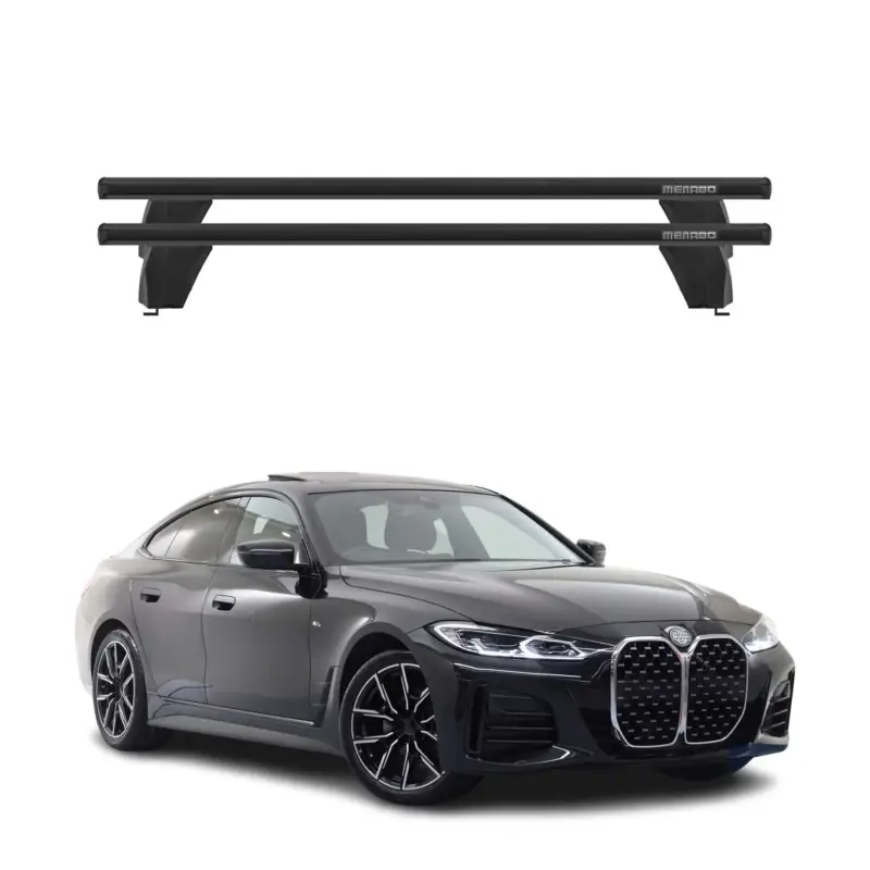 Menabo Dachträger Grundträger für BMW 4er G26 Gran Coupe 2020-26 ABE Alu Schwarz Neuheit