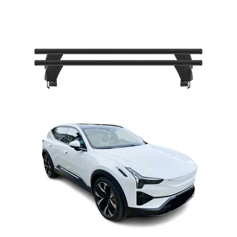 Menabo Dachträger Grundträger für Polestar 2 2020-2026 Alu Schwarz 2tlg Solange Der Vorrat Reicht