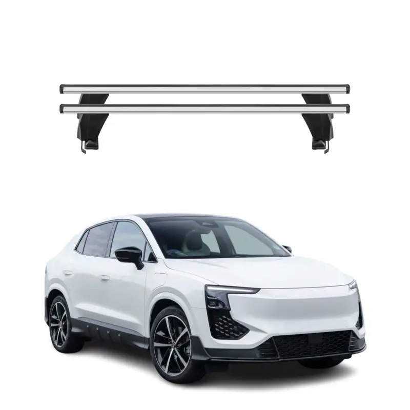 Neu Im Sortiment Menabo Dachträger Grundträger für Aiways U6 2021-2023 ABE Aluminium Silber 2tlg