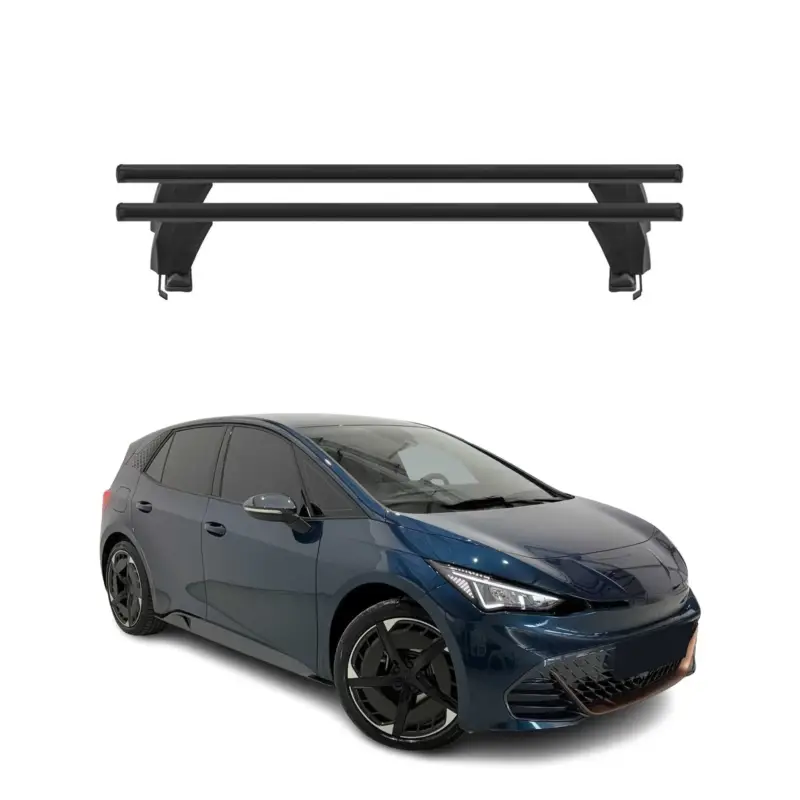 Online Kaufen Menabo Dachträger Grundträger für Cupra Born 2021-2026 FL Alu Schwarz 2tlg