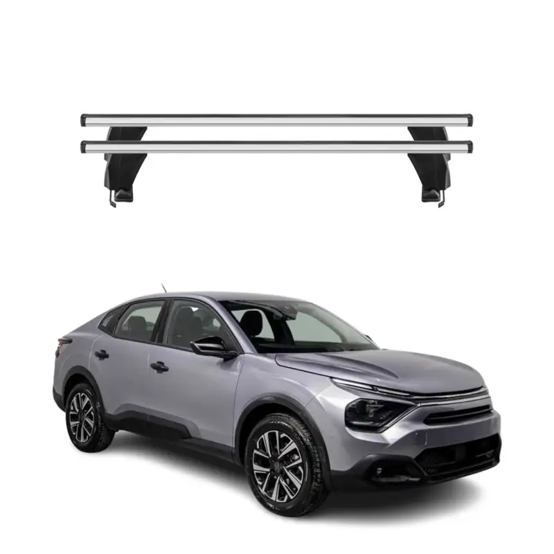 Menabo Dachträger Grundträger für Citroen C4X / e-C4X 2022-2026 Alu Grau 2tlg Ausverkauf