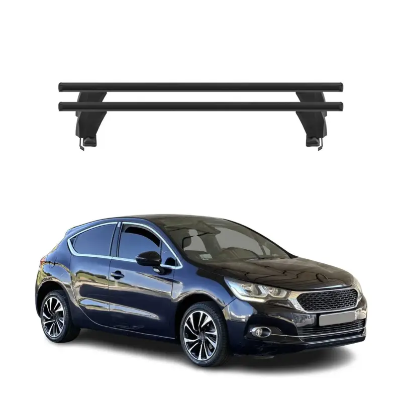 Menabo Dachträger Grundträger für DS DS4 2015-2020 FL Alu Schwarz 2tlg Angebot