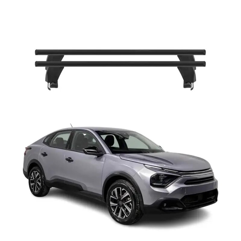 Menabo Dachträger Grundträger für Citroen C4X / e-C4X 2022-2026 Alu Schwarz 2tlg Mega-Angebot