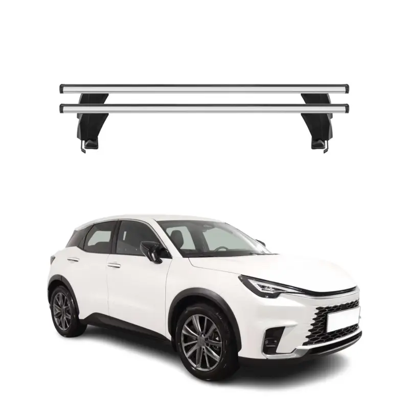 Echt Menabo Dachträger Grundträger für Lexus LBX 2024-2026 Alu Grau 2tlg