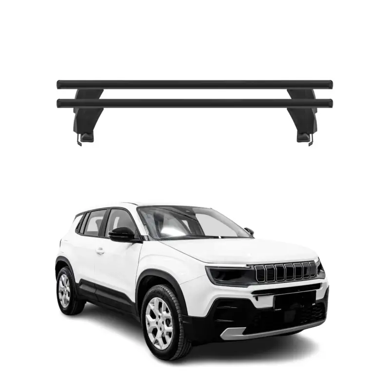Knallerangebot Menabo Dachträger Grundträger für Jeep Avenger 2023-2026 Alu Schwarz 2tlg