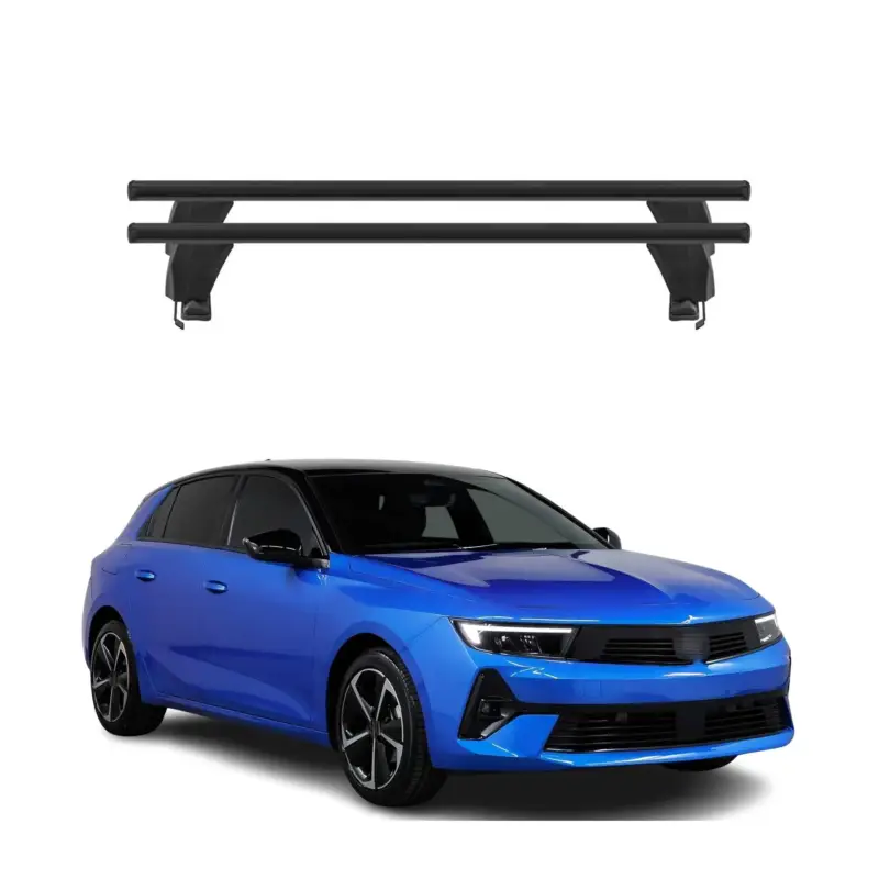 Knallerangebot Menabo Dachträger Grundträger für Opel Asta L 2021-2026 Alu Schwarz 2tlg