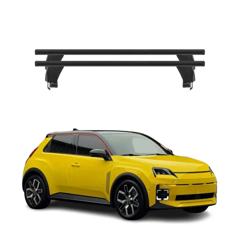 Top-Seller Menabo Dachträger Grundträger für Renault 5 E-Tech 2024-2026 Alu Schwarz 2tlg
