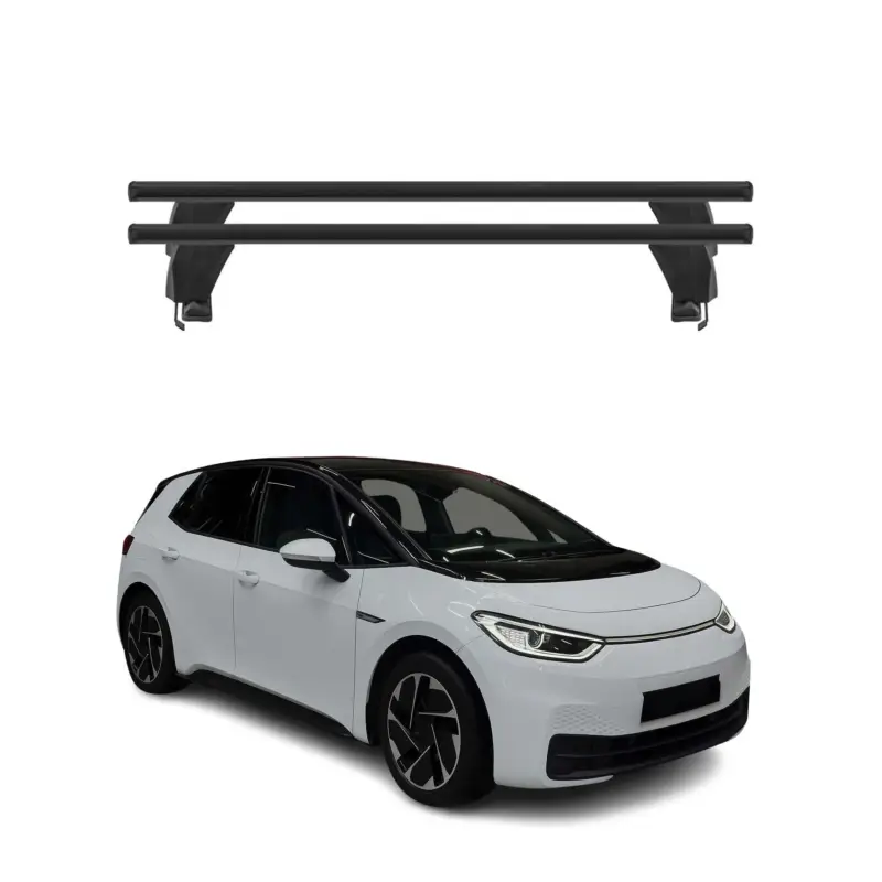 Menabo Dachträger Grundträger für VW ID 3 2020-2026 Alu Schwarz 2tlg Online Kaufen