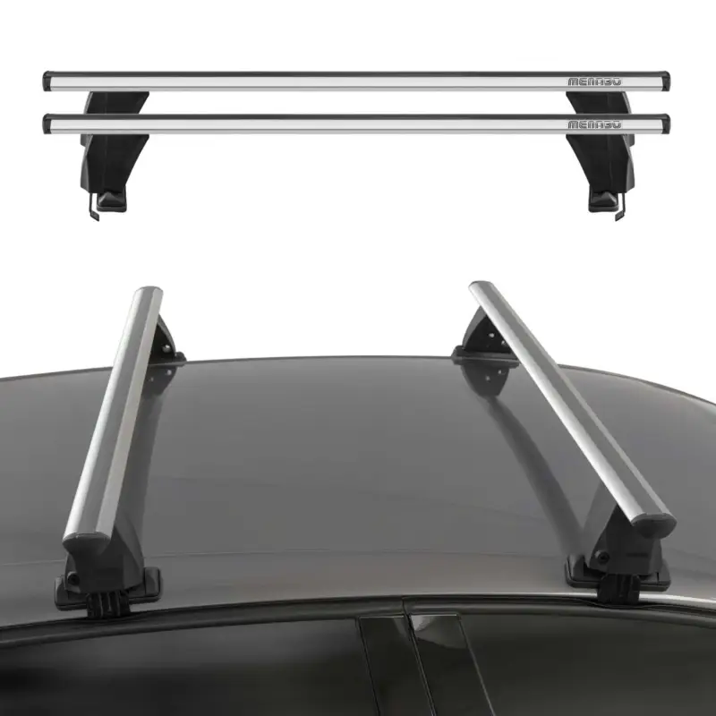 Garantierte Lieferung Menabo Dachträger Grundträger für VW Passat B8 Alltrack 2014-2018 Alu Grau 2x