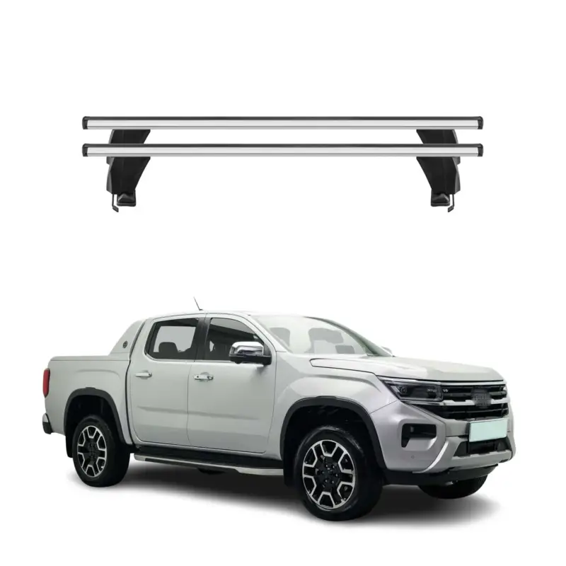 Sale Menabo Dachträger Grundträger für VW Amarok mk2 2023-2026 Alu Grau 2tlg