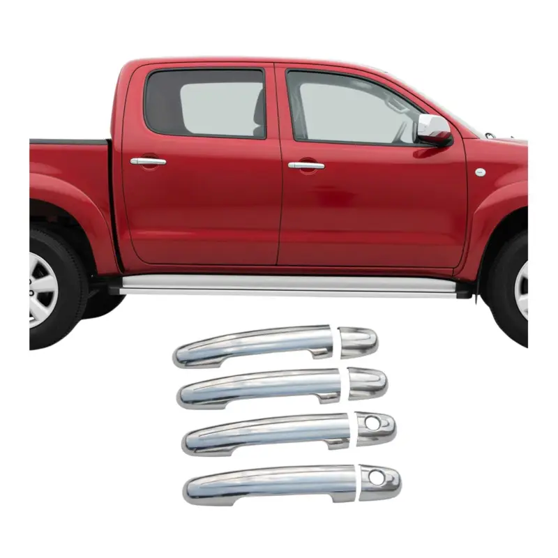 Türgriff Blende Chrom für Toyota Hilux VII 2005-2015 Edelstahl 8x Jetzt Kaufen