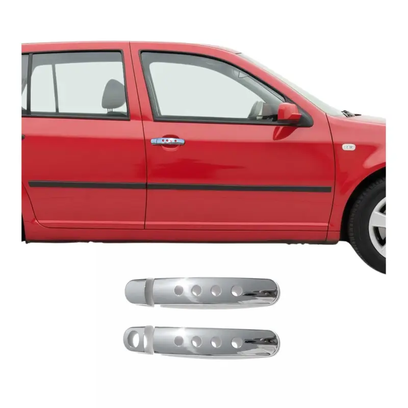 Chrom Türgriff Blende für VW Golf 3-Tür Edelstahl 2tlg Markenprodukt