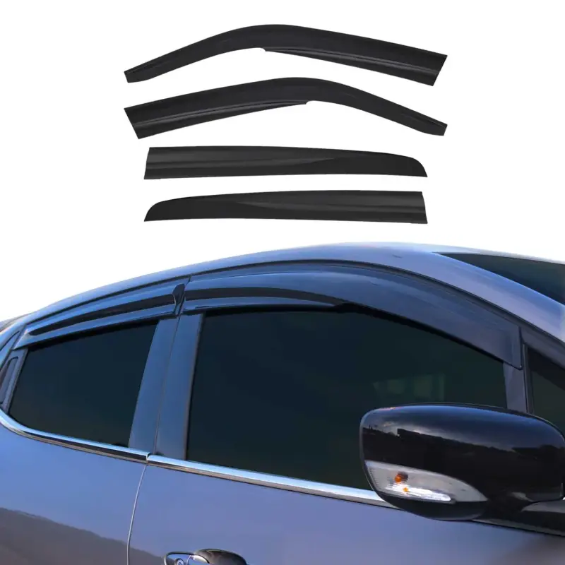 Online Kaufen 4x Windabweiser Regenabweiser für VW Golf 4 Schrägheck 1998-2003 Acryl Dunkel