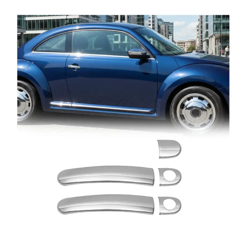Chrom Türgriff Blende für VW Beetle Polo Edelstahl 5tlg Schnäppchen