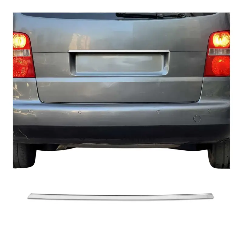 Nur Für Kurze Zeit Kofferraumleiste Heckklappe Leiste für VW Touran 2003-2010 Edelstahl Chrom 1tlg