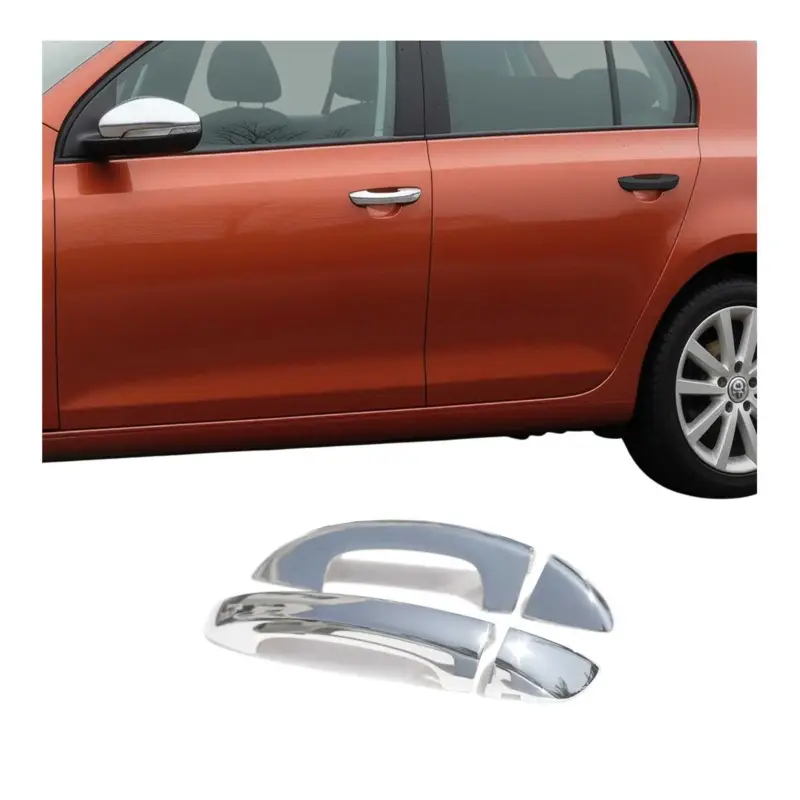 Must-Have Chrom Türgriff Blende für VW Golf 2008-2012 2-Tür Edelstahl 4tlg