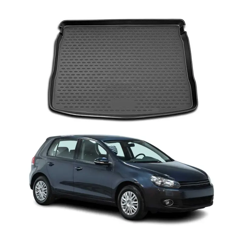 Kofferraummatte Kofferraumwanne für VW Golf 2008-2013 Schrägheck Gummi TPE Neue Ware