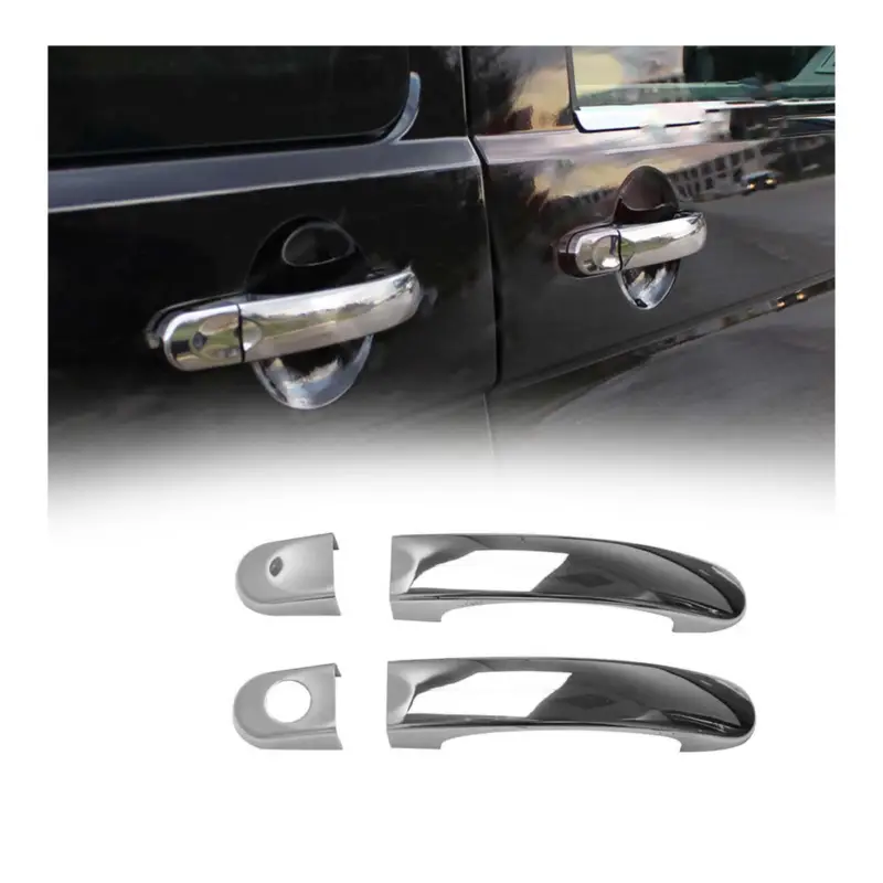 Chrom Türgriff Blende für VW Transporter T5 2003-2015 2Tür Edelstahl 4tlg Bestseller