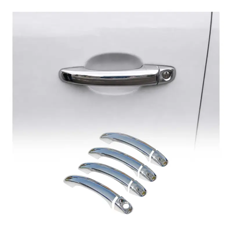 Angebot Chrom Türgriff Blende für VW Touareg 2002-2010 Edelstahl 8tlg