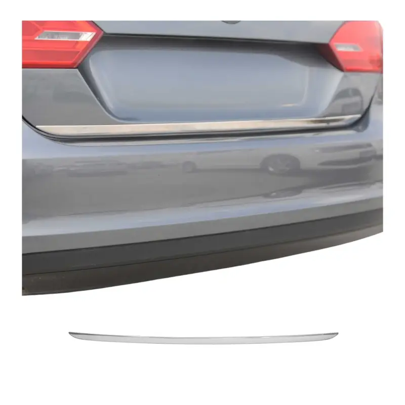 Kofferraumleiste Heckklappe Leiste für VW Jetta 2010-2014 Edelstahl Chrom 1tlg Zertifiziert