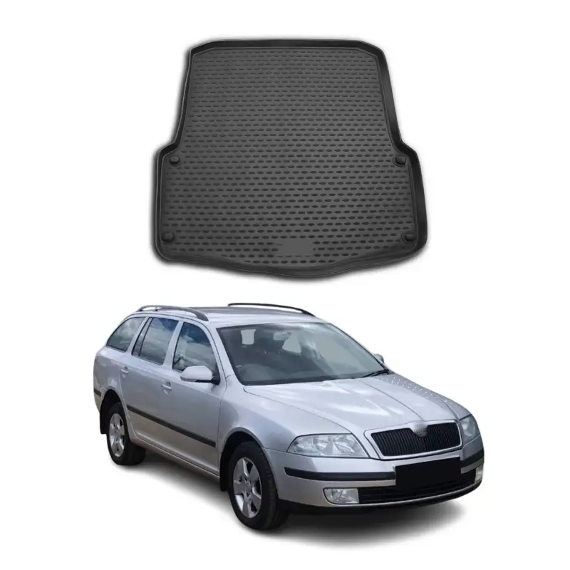 Kofferraummatte Kofferraumwanne für Skoda Octavia Combi 2004-2012 Gummi TPE Sonderaktion