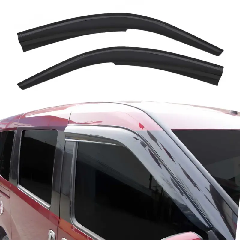 2x Windabweiser Regenabweiser für Renault Kangoo 1998-2007 Acryl Dunkel Letzte Chance