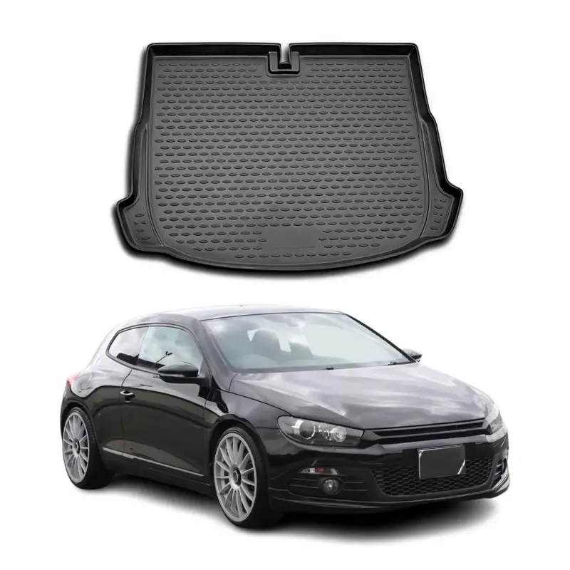 Kofferraummatte Kofferraumwanne für VW Scirocco 2008-2017 Gummi TPE Schwarz Rabatt
