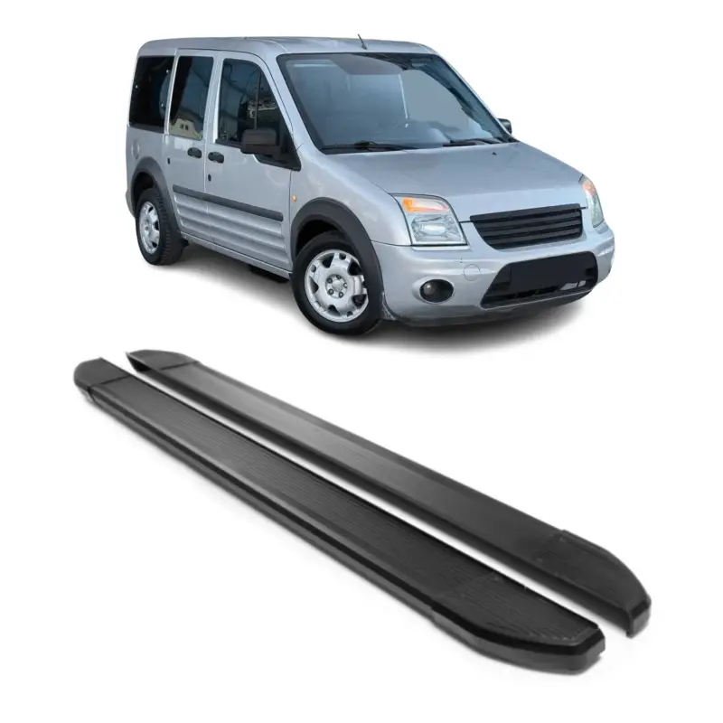 Alu Seitenschweller Trittbretter für Ford Connect 2002-2013 L1 Kurzer Schwarz Sale