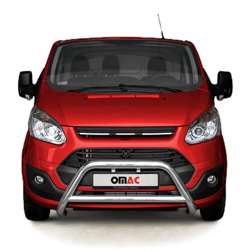 Frontbügel Frontschutzbügel für Ford Transit Custom 2012-2018 Stahl ABE Silber Top-Angebot
